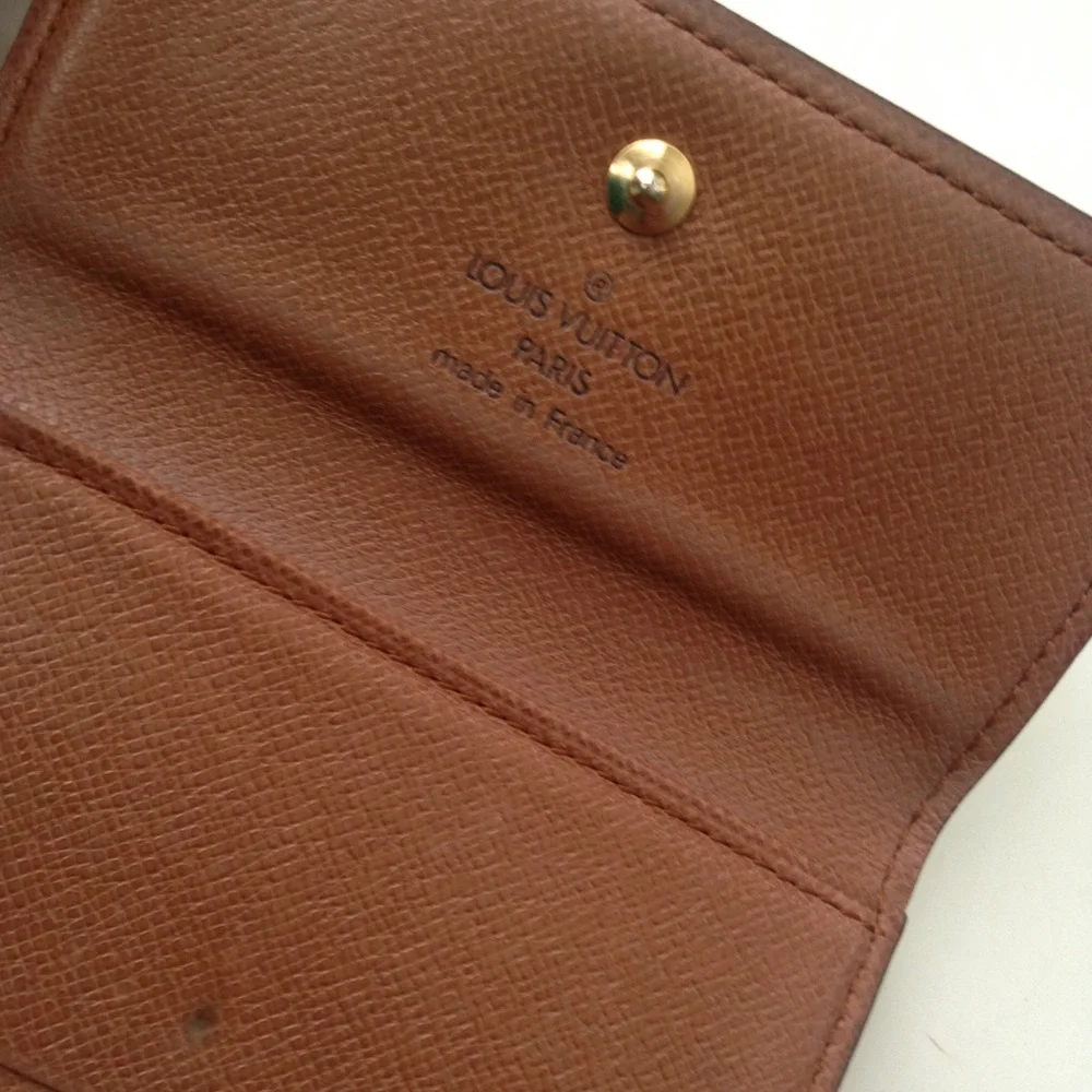 Louis Vuitton Brown Monogram Canvas Compact Wallet